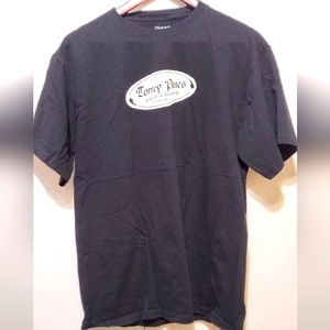 Gear for sports: tee promoting Torrey Pines Golf Course La Jolla CA.